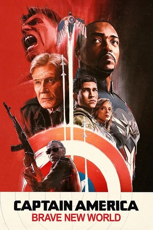 Free Captain America – Brave New World (2025) (Hindi + English) Dual Audio MCU Movie HDRip