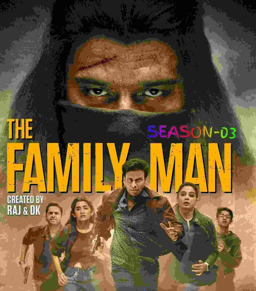 Free The Family Man S03 (2025) Hindi Completed Web Series HEVC ESub