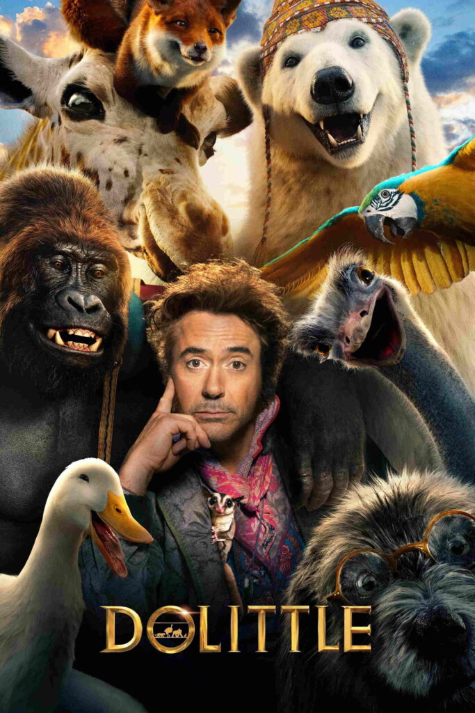 Free Dolittle (2020) (Hindi + English) Dual Audio Hollywood Movie BluRay HD ESub