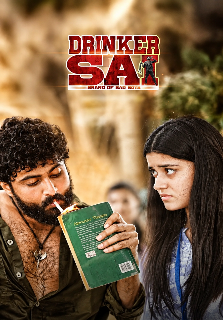 Free Drinker Sai (2024) (Hindi + Telugu) Dual Audio UnCut South Movie HD ESub